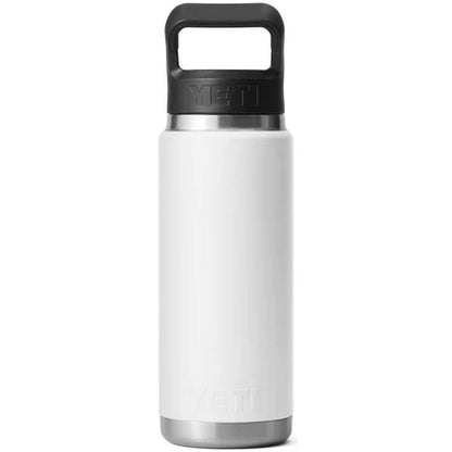 Thermos per bibite Unisex Yeti - Rambler 26 Oz Straw Bottle. - Bianco