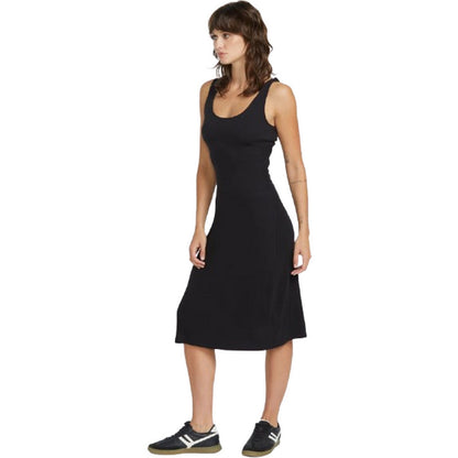 Vestiti casual Donna Volcom - Rizzled Dress - Nero