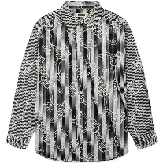 Camicie casual Uomo Woodbird - WBBrooks EMB Shirt - Nero