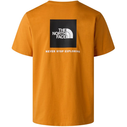 T-shirt Uomo The North Face - M Evolution Box Nse Regular Short Sleeve - Arancione