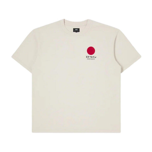 T-shirt Uomo Edwin - Japanese Sun Supply Ts - Bianco