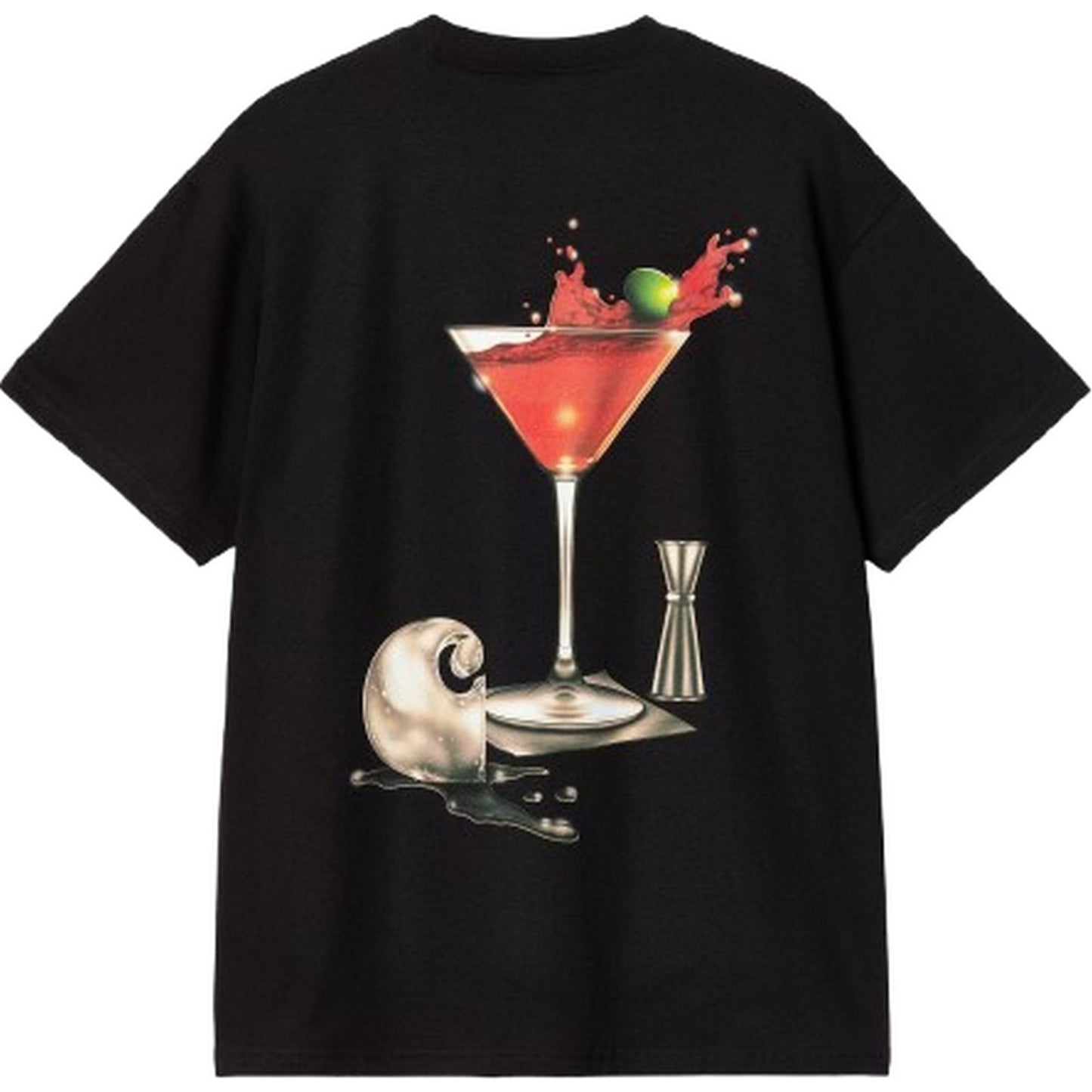 T-shirt Uomo Carhartt Wip - S/S Jake Garcia T-Shirt - Nero