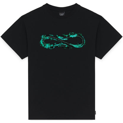 T-shirt Uomo Propaganda - T-Shirt M/M Logo Fire - Nero