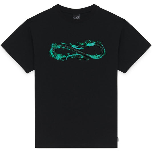 T-shirt Uomo Propaganda - T-Shirt M/M Logo Fire - Nero