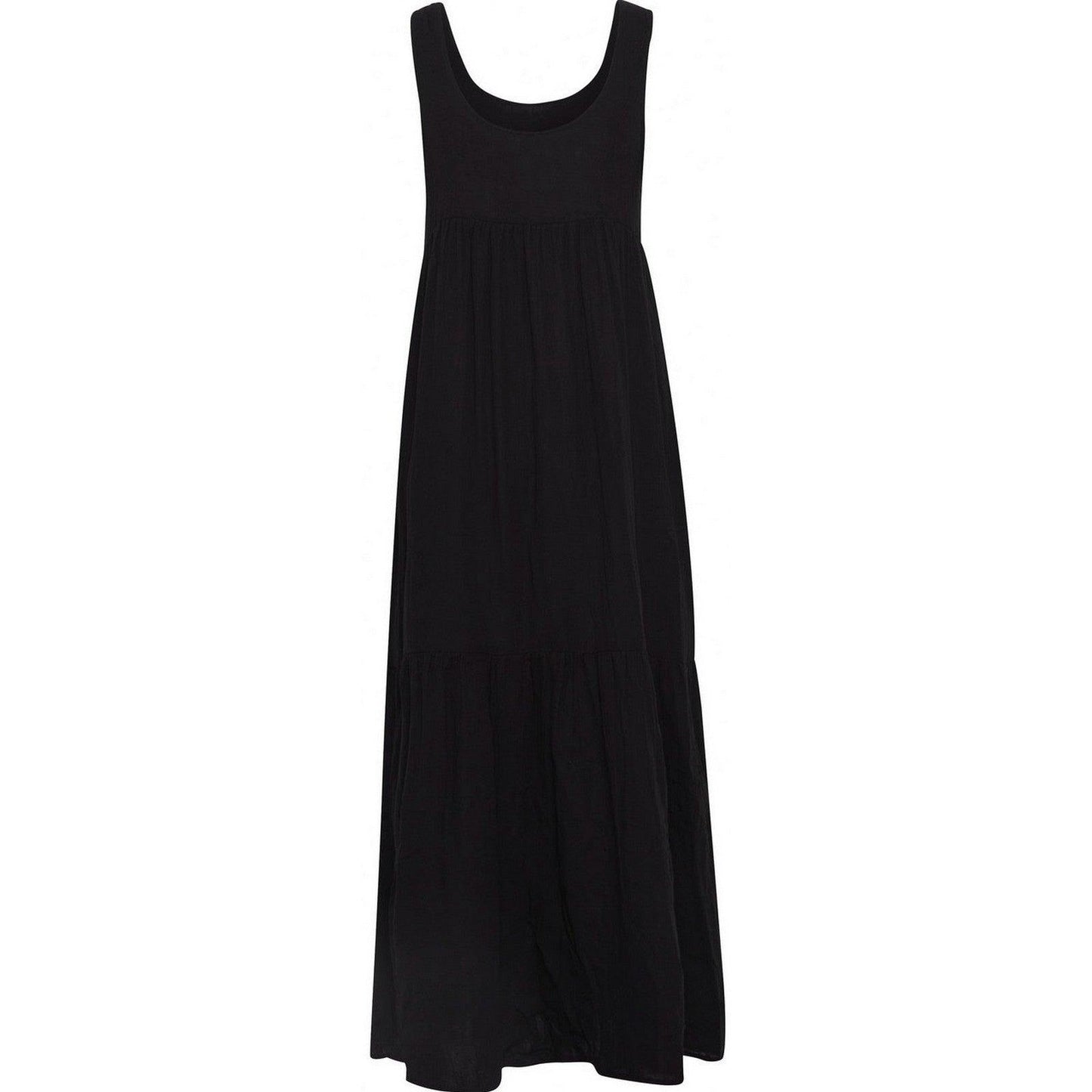 Vestiti casual Donna Ichi - Iafoxa Maxi Dr - Nero