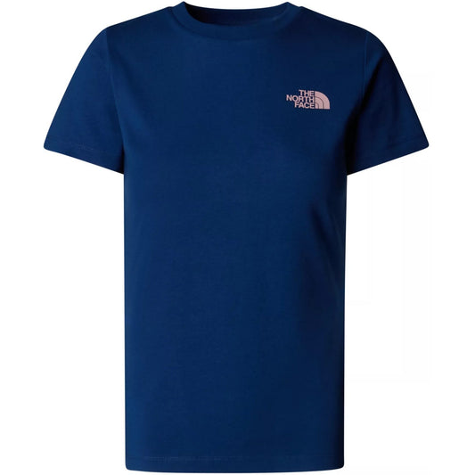 T-shirt Donna The North Face - Women’s S/S Box Nse Slim Tee - Blu