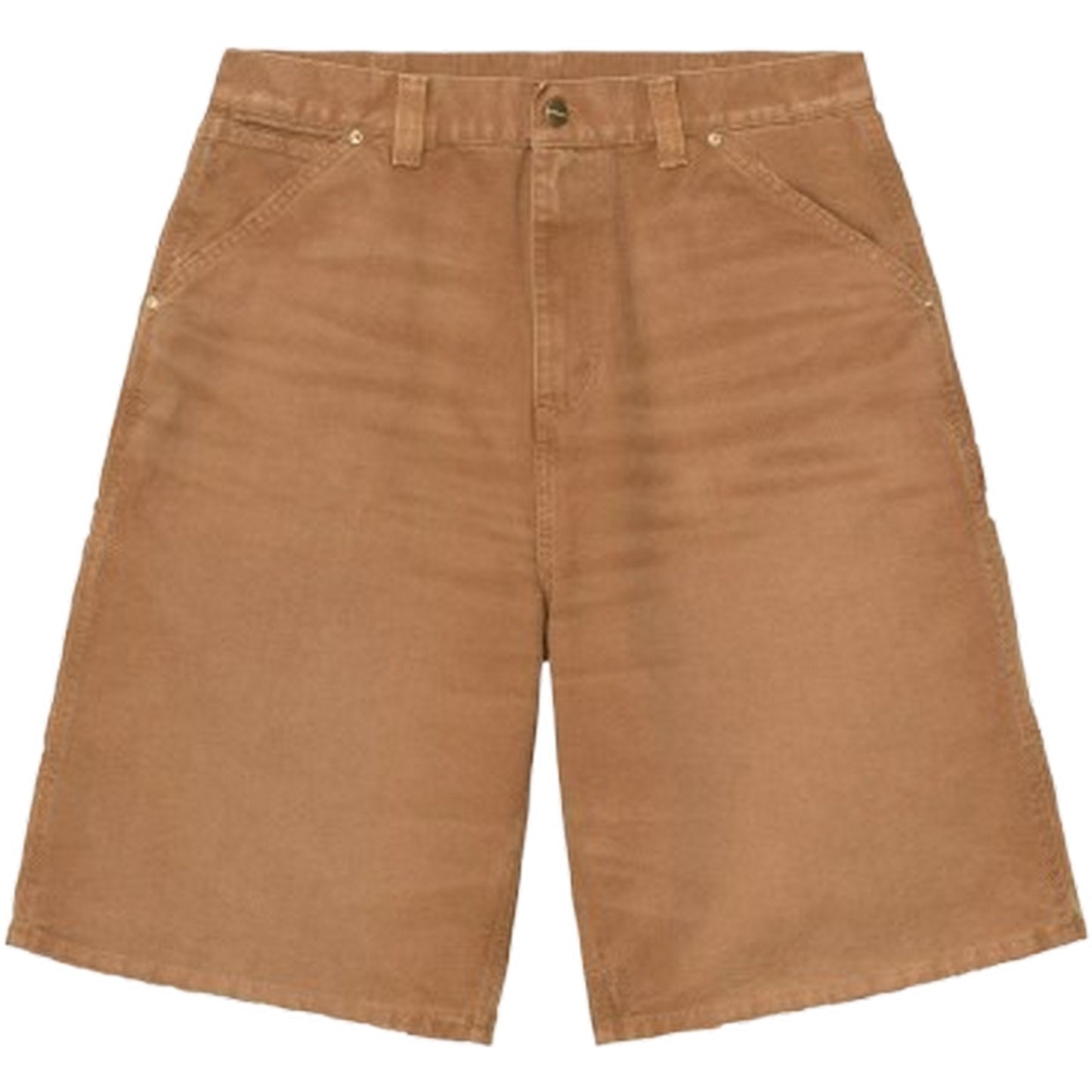 Pantaloncini Uomo Carhartt Wip - OG Single Knee Short 'Dearborn' Canvas - Marrone