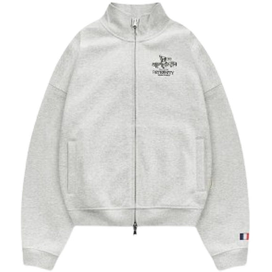 Felpe con cappuccio Uomo Reternity - Vintage Zipper - Grigio