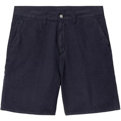 Bermuda Uomo Carhartt Wip - Walter Single Knee Short - Blu