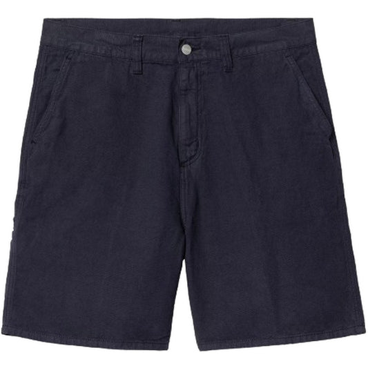 Bermuda Uomo Carhartt Wip - Walter Single Knee Short - Blu