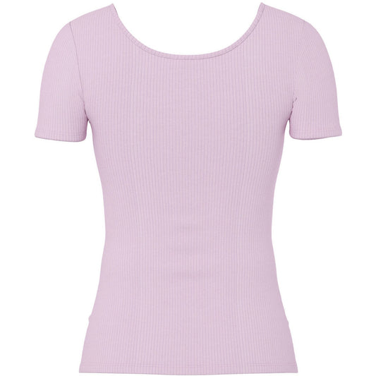 Canotte e top Donna Pieces - Pckitte Ss Top Noos Bc - Viola