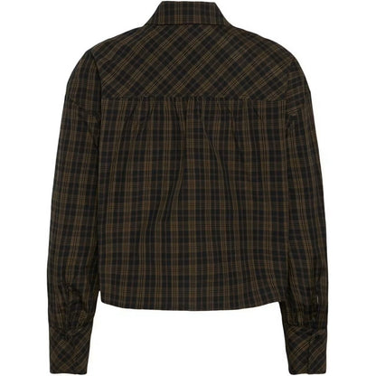 Camicie Donna Kaffe - KAhelie check shirt - Nero