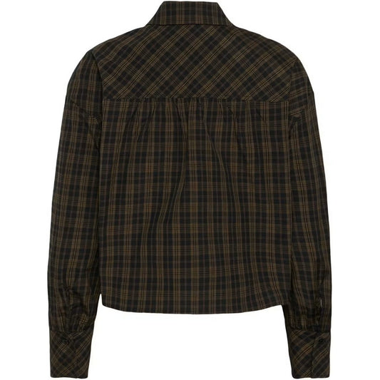 Camicie Donna Kaffe - KAhelie check shirt - Nero