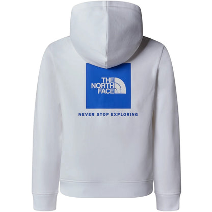 Felpe con cappuccio Ragazzi Unisex The North Face - Teen Box Nse Regular Pullover Hoodie - Bianco