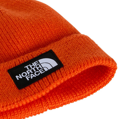 Berretti in maglia Unisex The North Face - Tnf Logo Box Cuffed Beanie - Arancione