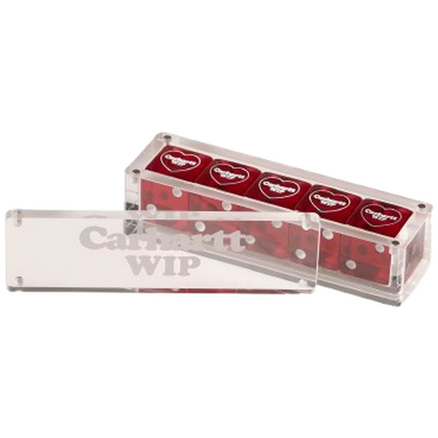 Altro (Soggiorno) Uomo Carhartt Wip - Heart Dice Set - Rosso