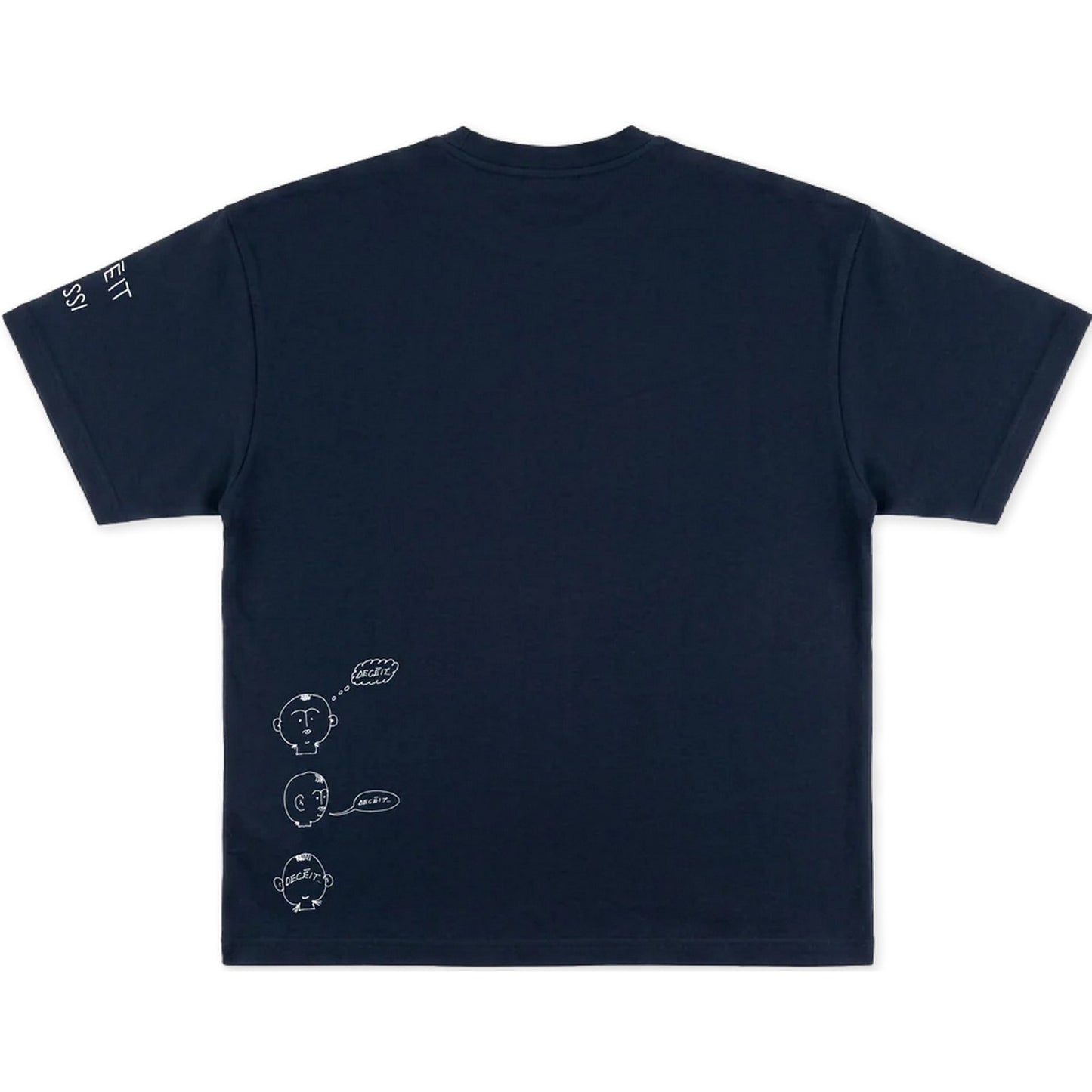 T-shirt Uomo Deceit - All Around Tee - Blu