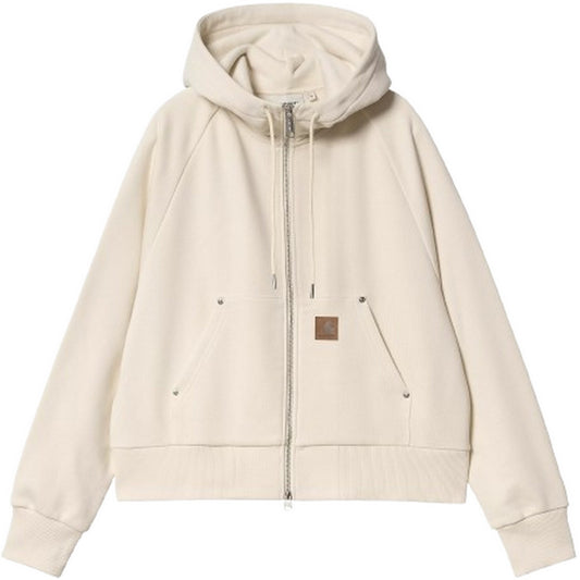 Felpe con cappuccio Donna Carhartt Wip - W' Hooded Eldon Jacket - Bianco