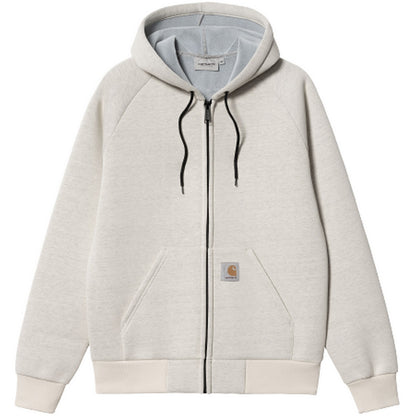 Giacche Uomo Carhartt Wip - Car-Lux Hooded Jacket - Panna