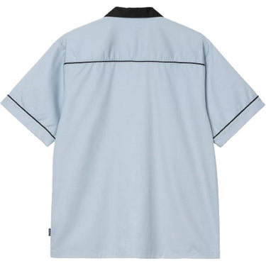 Męskie koszule codzienne Carhartt Wip – Koszula S/S Bowl – Niebieski