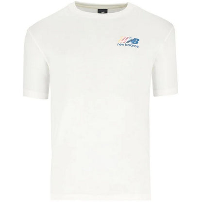 T-shirt Unisex New Balance - Athletics Multi Color Logo T-Shirt - Blu