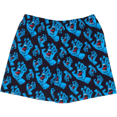 Pantalones cortos unisex para niños Santa Cruz - Bañador juvenil Hands All Over - Negro
