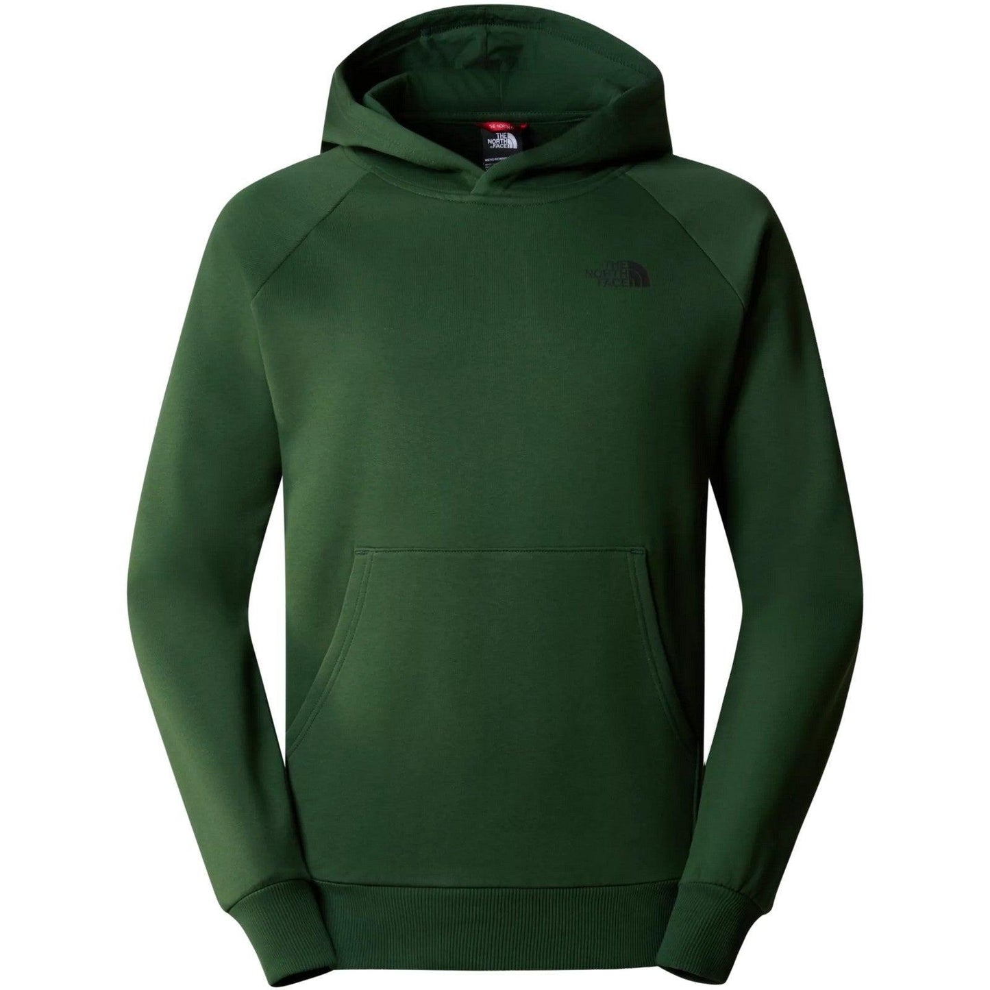 Felpe con cappuccio Uomo The North Face - Raglan Redbox Hoodie - Verde