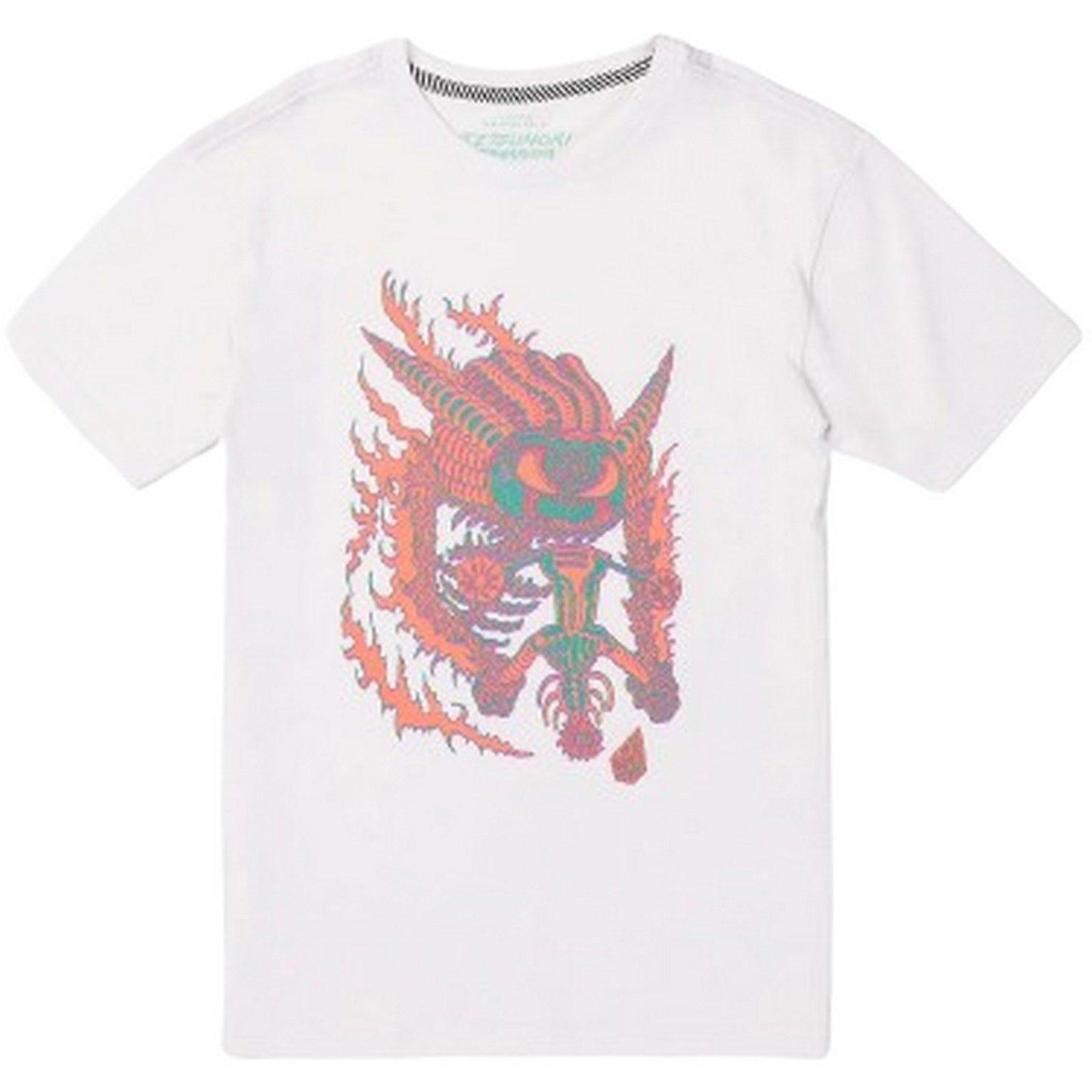 T-shirt Ragazzo Volcom - Fa Tetsunori Sst 1 - Bianco