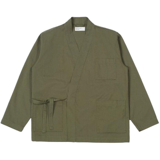 Giacche Uomo Universal Works - Kyoto Work Jacket - Verde