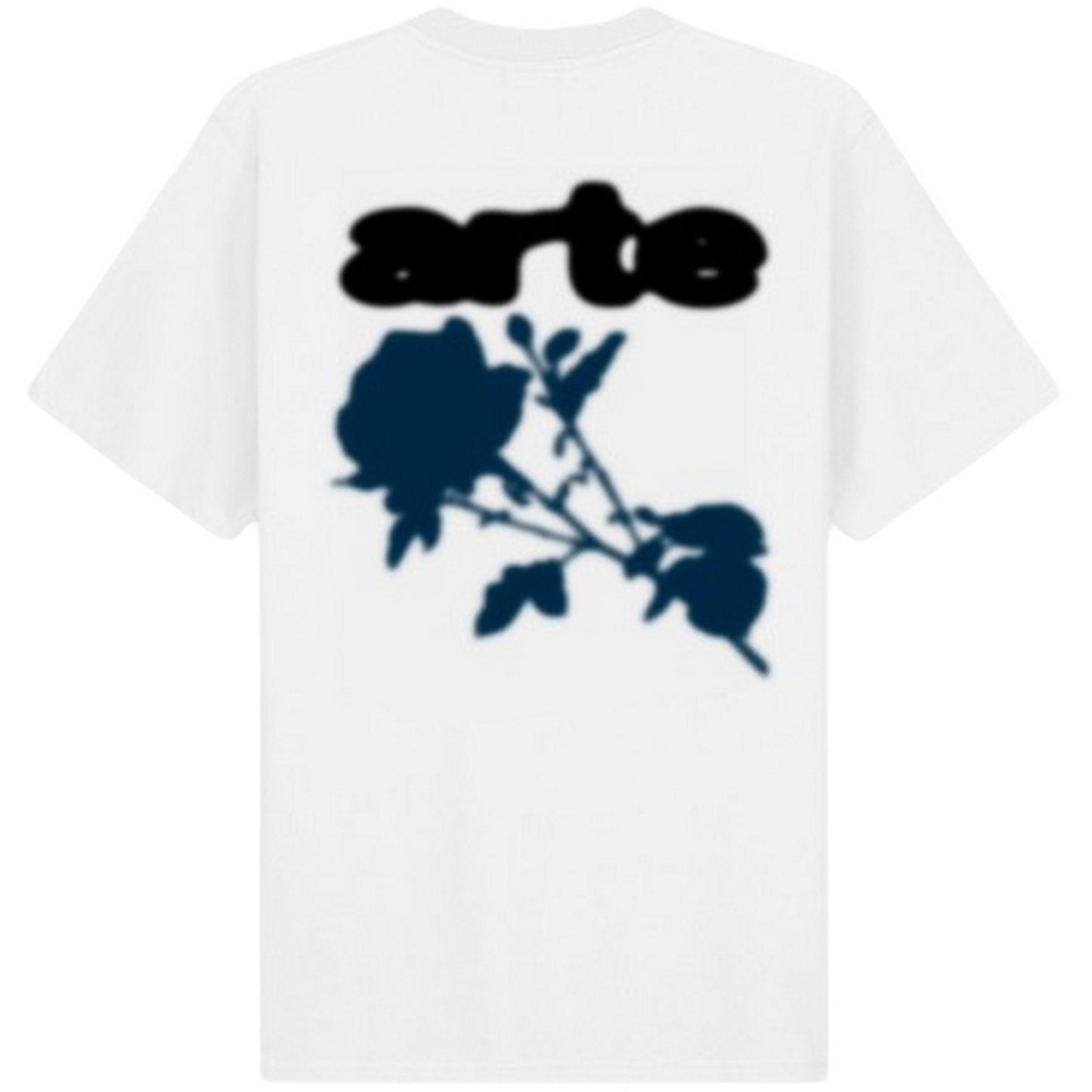 T-shirt Uomo Arte Antwerp - Blur Back Flower T'shirt - Bianco