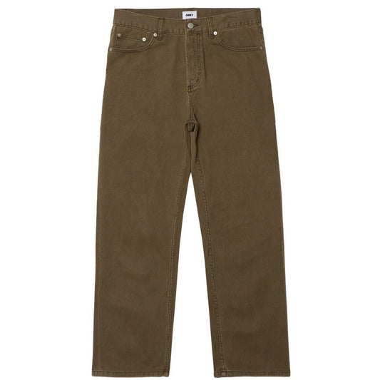 Pantaloni Uomo Obey - Hardwork Denim - Blu