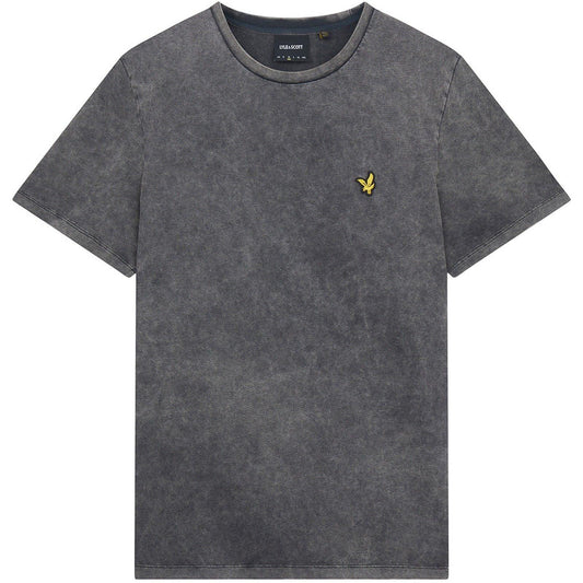 T-shirt Uomo Lyle & Scott - Sandwash Pique T-Shirt - Nero