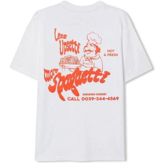 T-shirt Uomo ON VACATION - Less Upsetti T-Shirt - Bianco