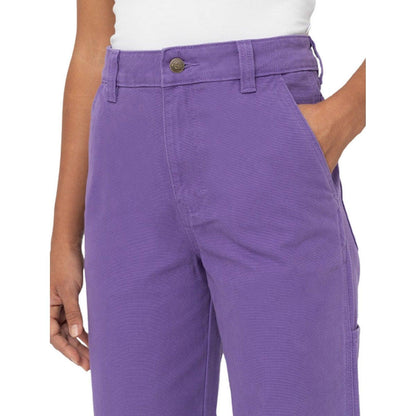 Pantaloni Donna Dickies - Dickies Duck Canvas Pant W - Viola