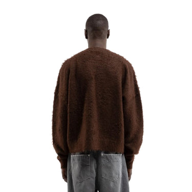 Maglie Uomo Reternity - Vintage Furry Knit Sweater - Marrone