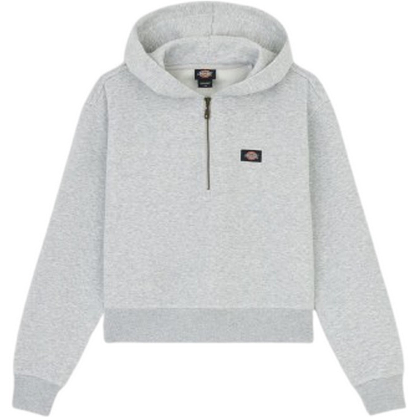 Felpe con cappuccio Donna Dickies - Oakport 1/4 Zip Hoodie W - Grigio