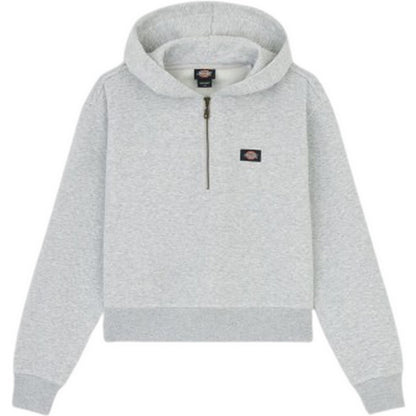 Felpe con cappuccio Donna Dickies - Oakport 1/4 Zip Hoodie W - Grigio