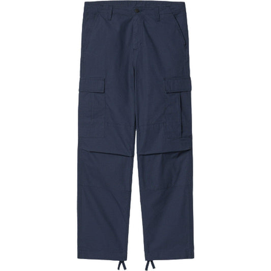 Pantaloni Uomo Carhartt Wip - Regular Cargo Pant Cotton Columbia Ripstop - Blu