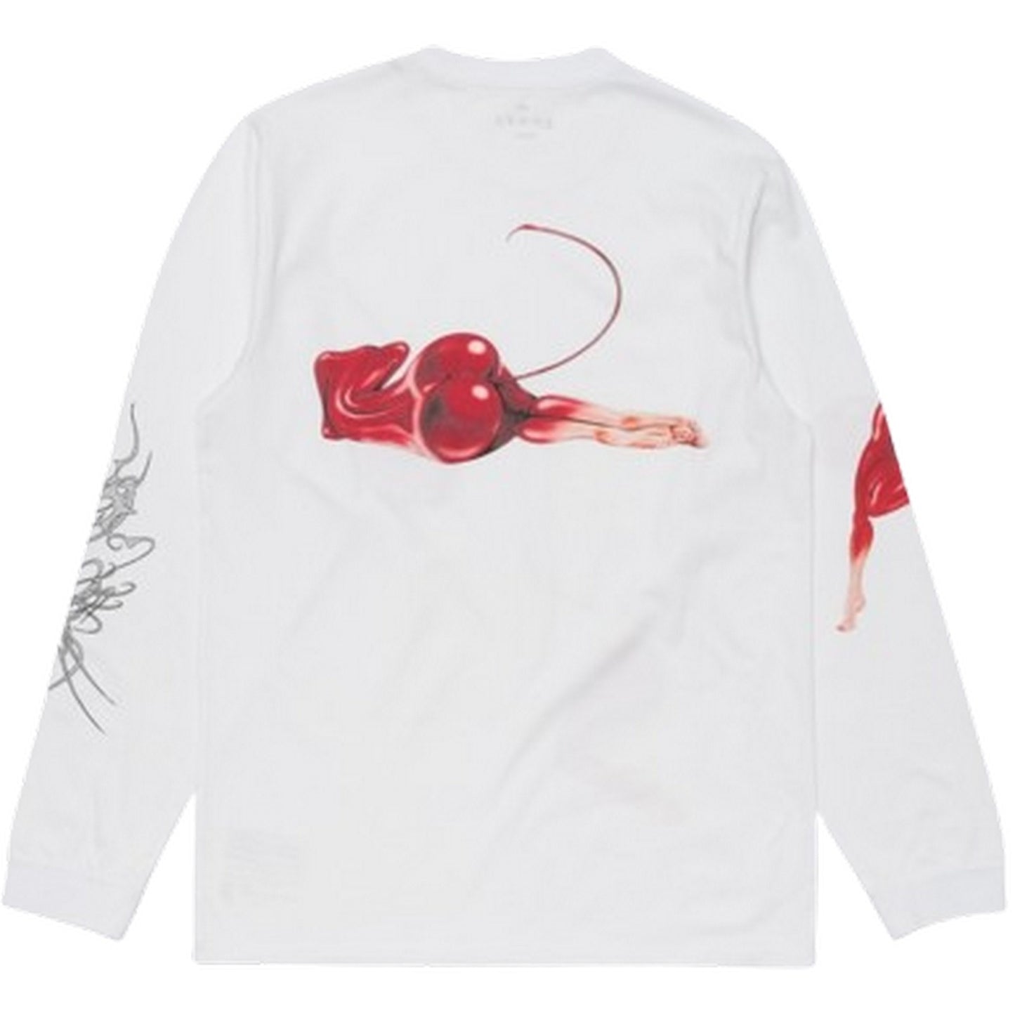 Maglie a manica lunga Uomo Edwin - Cherry Devil Ts Ls - Bianco
