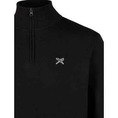 Maglie a manica lunga Uomo Iriedaily - Heavy Flag Knit Troyer - Nero