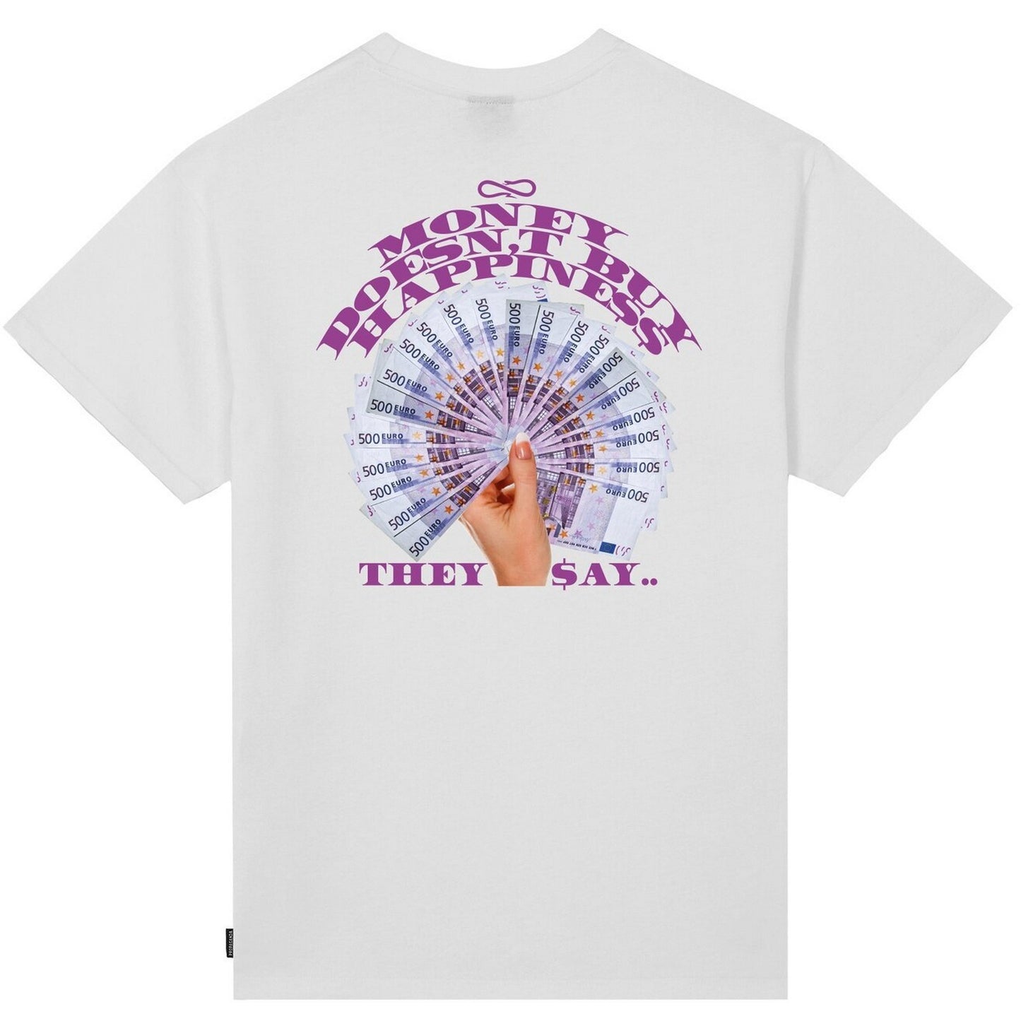 T-shirt Uomo Propaganda - T-Shirt M/M Happines - Bianco