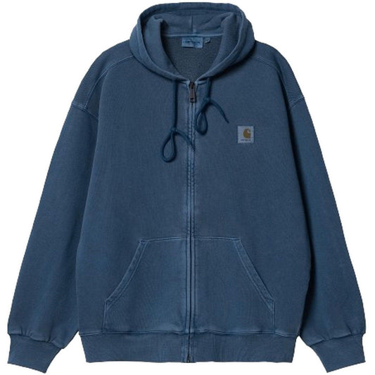 Giacche Uomo Carhartt Wip - Hooded Nelson Jacket - Blu