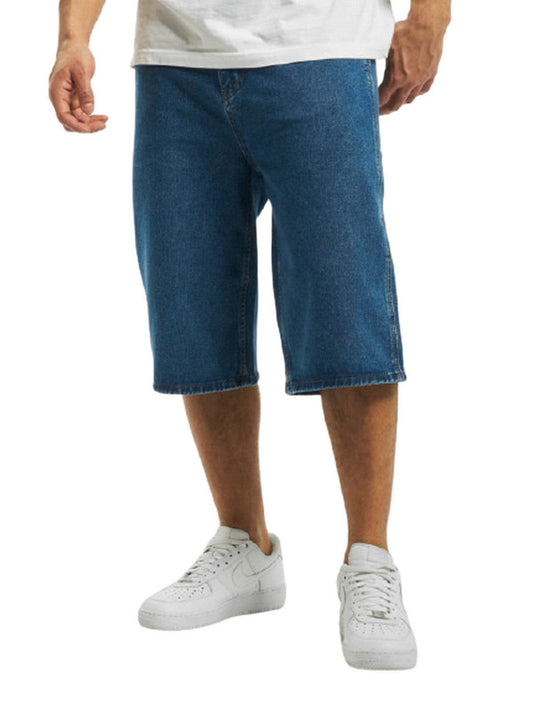 Bermuda Uomo Karl Kani - Kk Denim Shorts - Blu