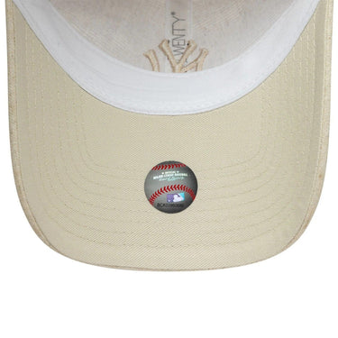 Czapki z daszkiem unisex New Era - Wmns Linen 9Twenty Neyyan - Beżowy