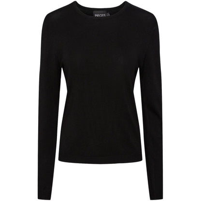 Maglie Donna Pieces - Pcsonja Ls Pullover Knit Noos Bc - Nero