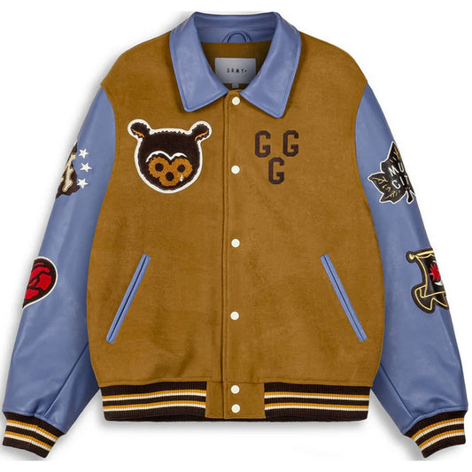 Giubbotti Uomo Grmy - Baseball Jacket - Marrone