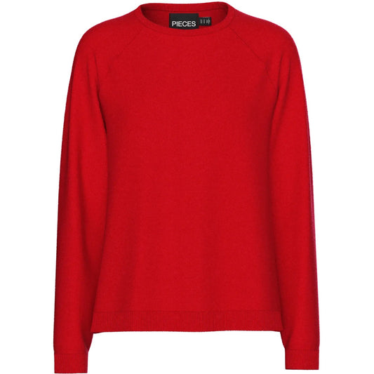 Maglie Donna Pieces - Pcbree Ls O-Neck Knit Noos Bc - Multicolore