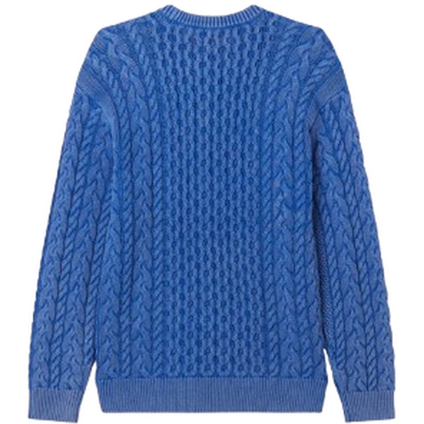 Maglie Uomo Obey - Faded Wash Sweater - Blu