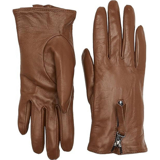 Guanti Donna Nümph - Charichuelo Leather Gloves - Marrone