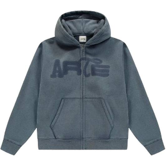 Giubbini Uomo Arte Antwerp - Sunfade Uniform Zip Sweatshirt - Nero
